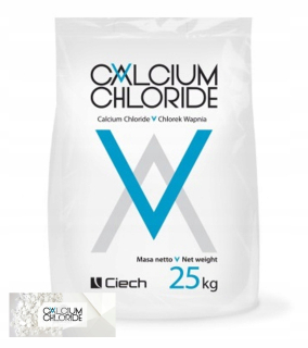 Cestná soľ Chlorid vápenatý Anti-Ice Ciech 25 kg Funguje do -30C